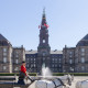 Christiansborg Slot fra Ridebanen med karet foto Mikkel Groenlund
